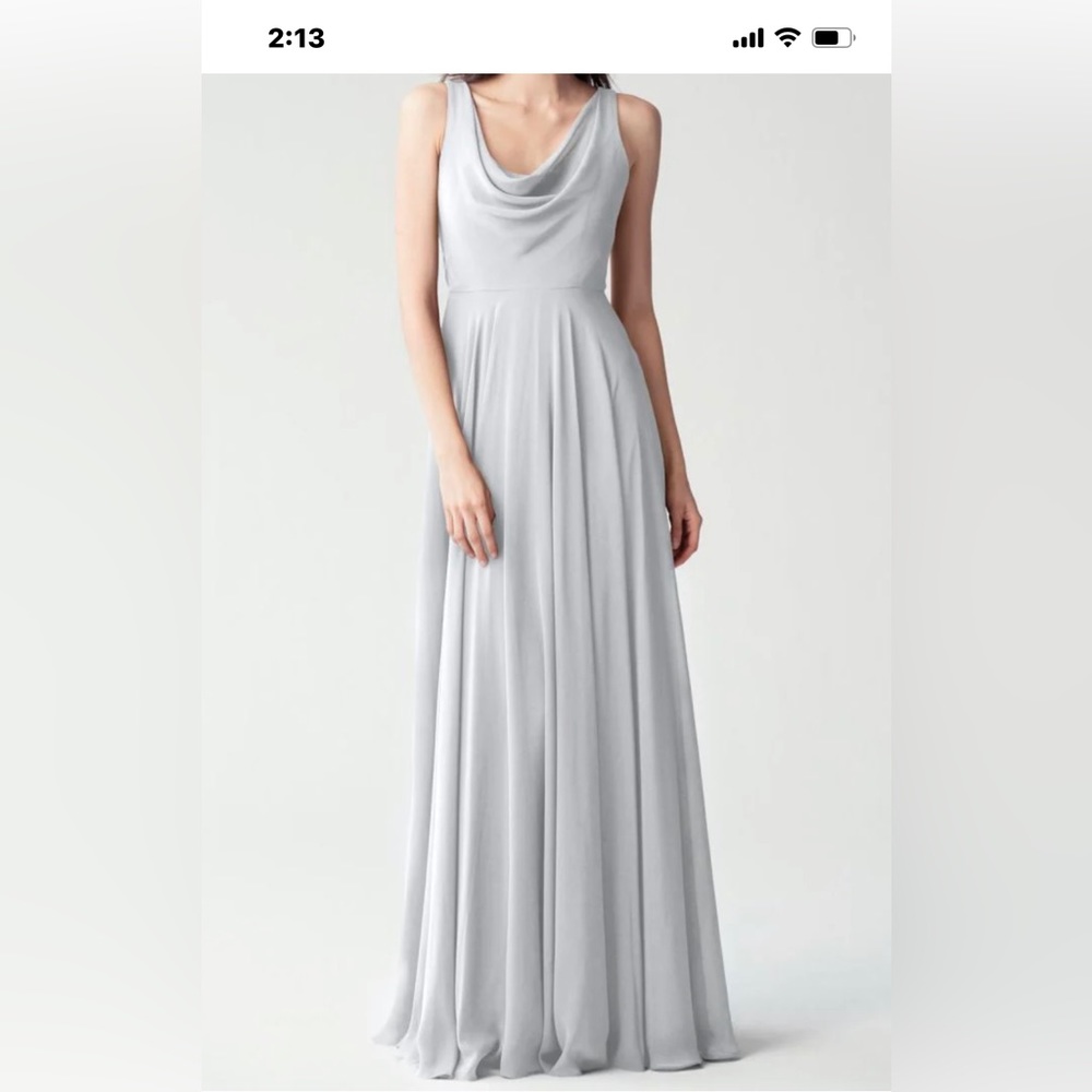 NWT JENNY YOO bridesmaid dress - LIANA Cloud color
